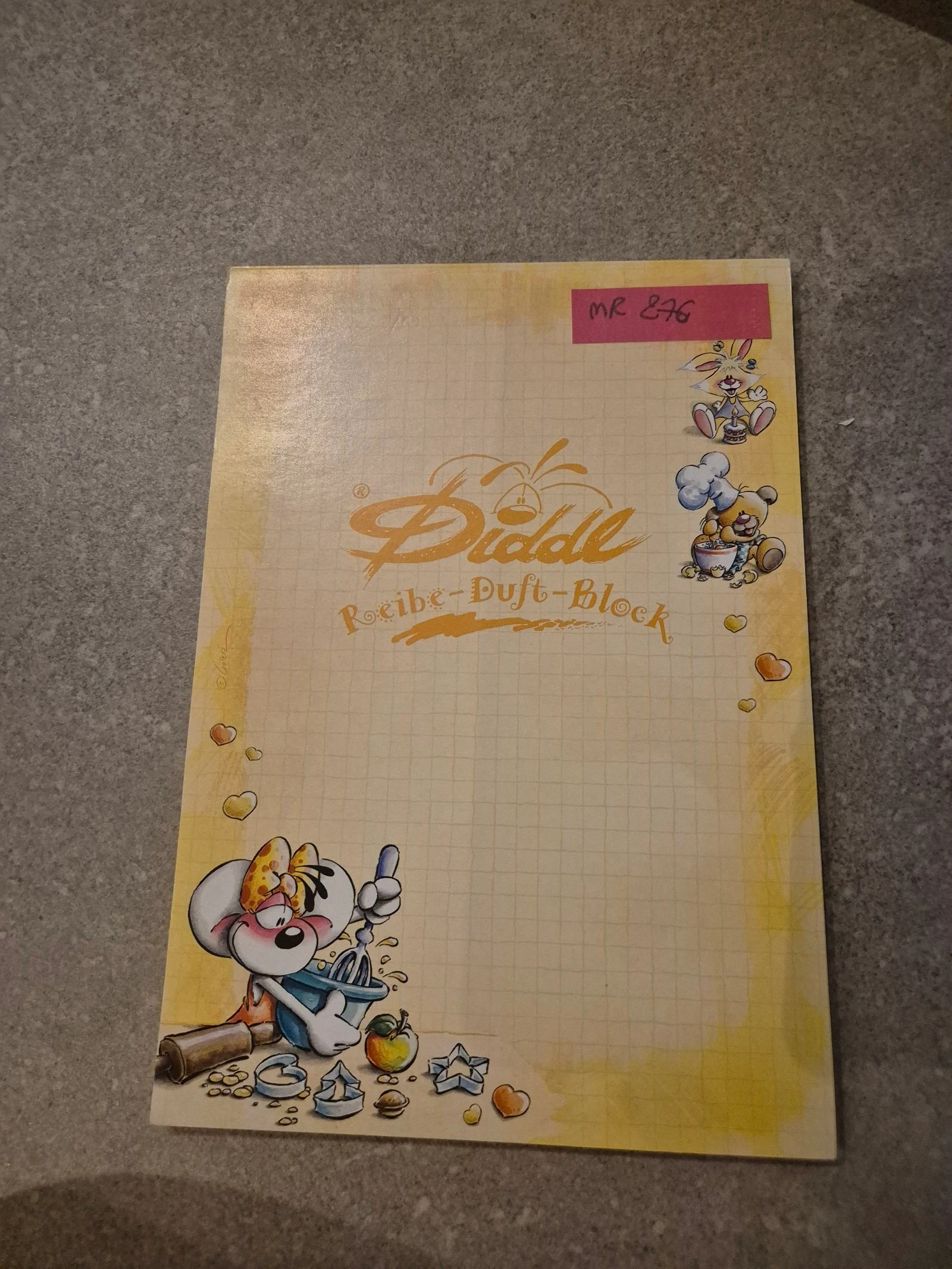 Diddl blok A5 nr 276